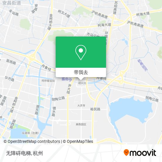 无障碍电梯地图