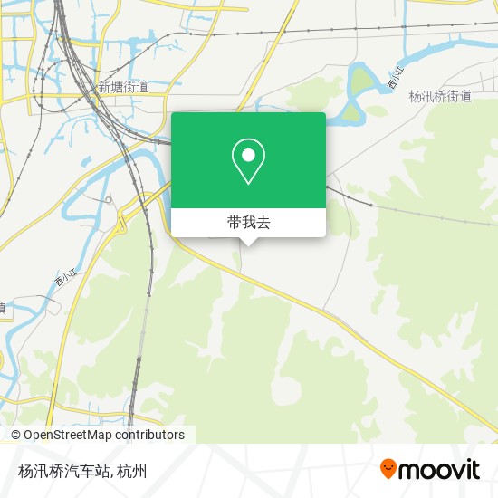 杨汛桥汽车站地图