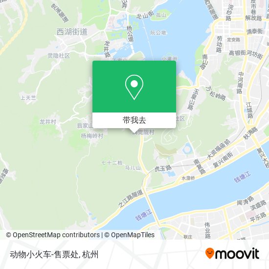 动物小火车-售票处地图