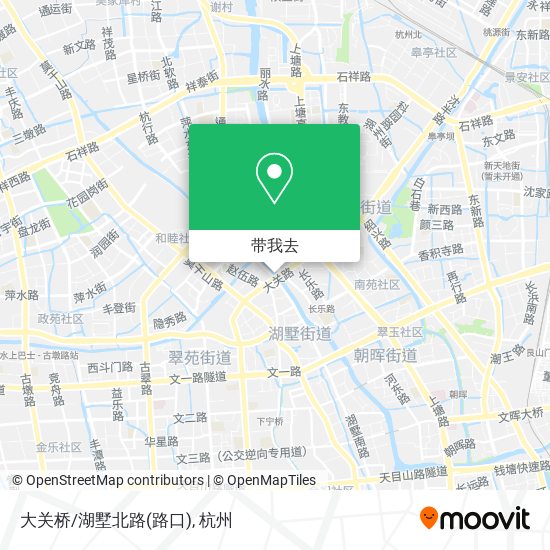 大关桥/湖墅北路(路口)地图