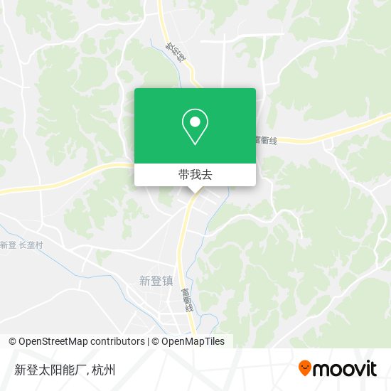 新登太阳能厂地图