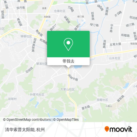 清华索普太阳能地图