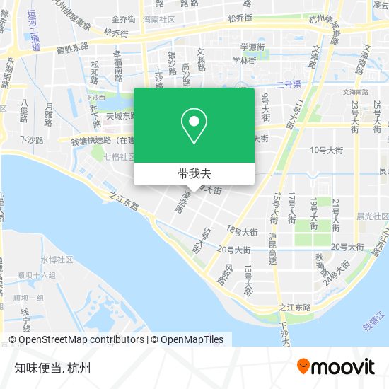 知味便当地图