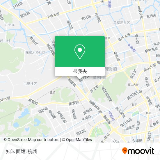 知味面馆地图
