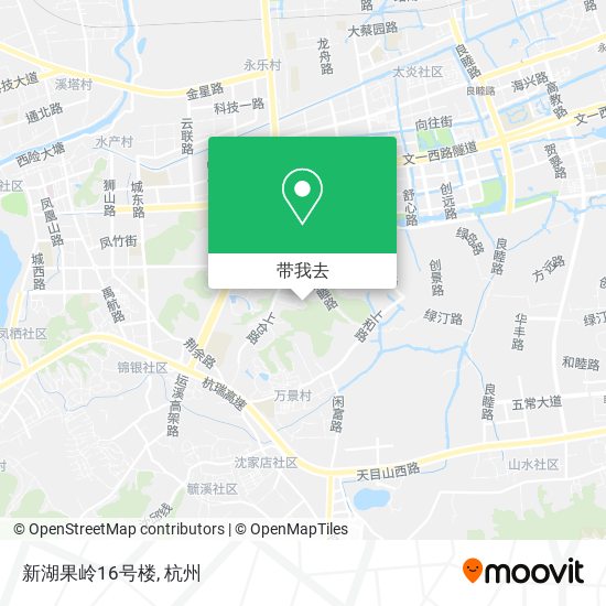 新湖果岭16号楼地图