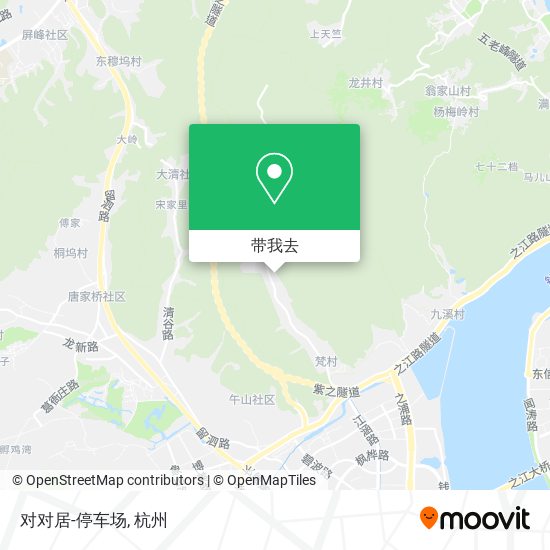 对对居-停车场地图