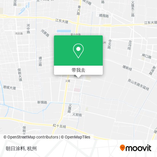 朝日涂料地图