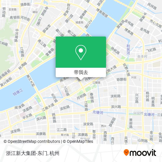 浙江新大集团-东门地图