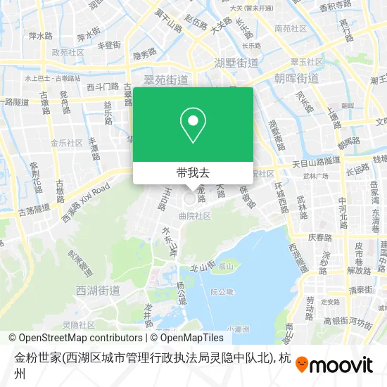 金粉世家(西湖区城市管理行政执法局灵隐中队北)地图