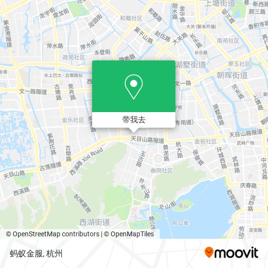 蚂蚁金服地图