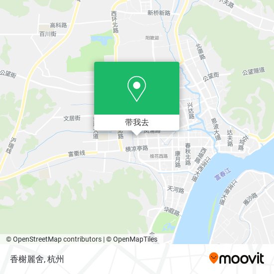 香榭麗舍地图