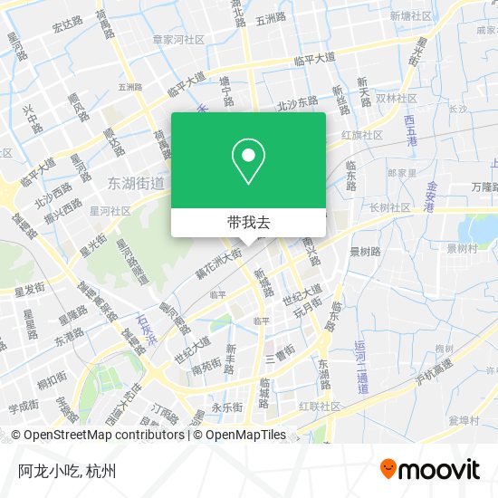 阿龙小吃地图