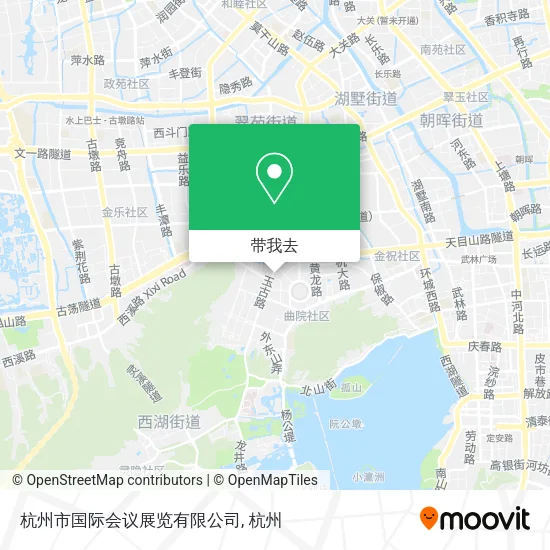 杭州市国际会议展览有限公司地图