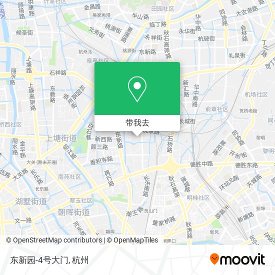东新园-4号大门地图