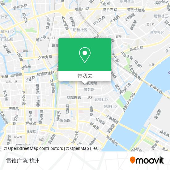 雷锋广场地图