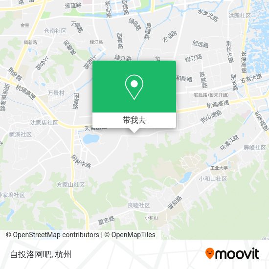 自投洛网吧地图