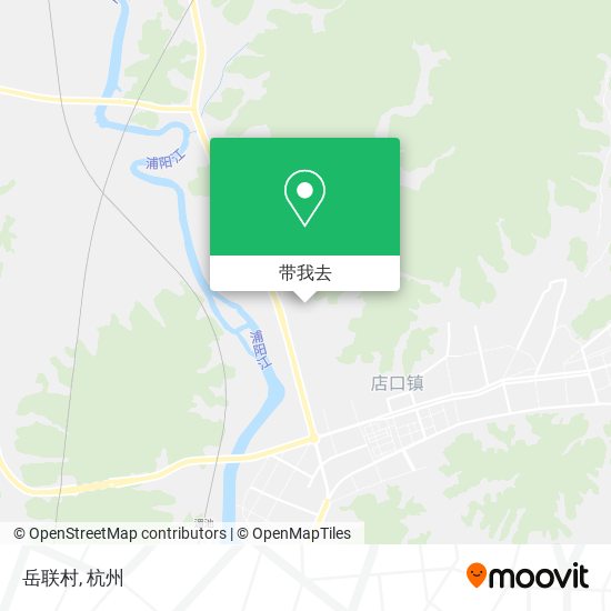 岳联村地图