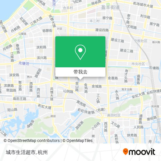 城市生活超市地图