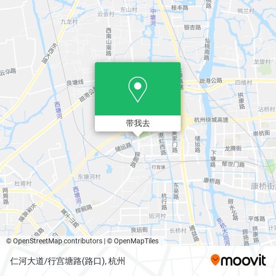 仁河大道/行宫塘路(路口)地图
