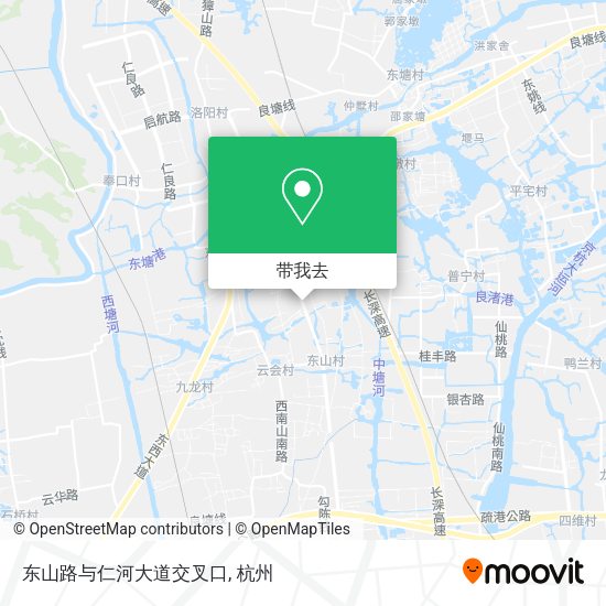 东山路与仁河大道交叉口地图