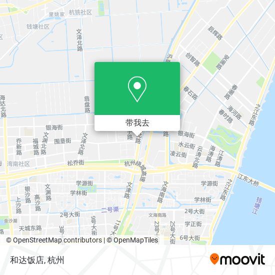 和达饭店地图