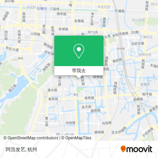 阿浩发艺地图