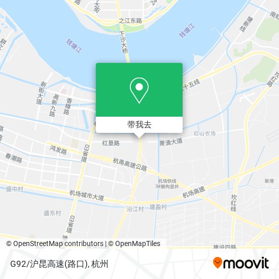 G92/沪昆高速(路口)地图