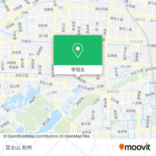 昆仑山地图