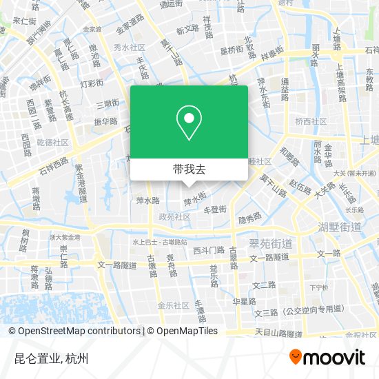 昆仑置业地图