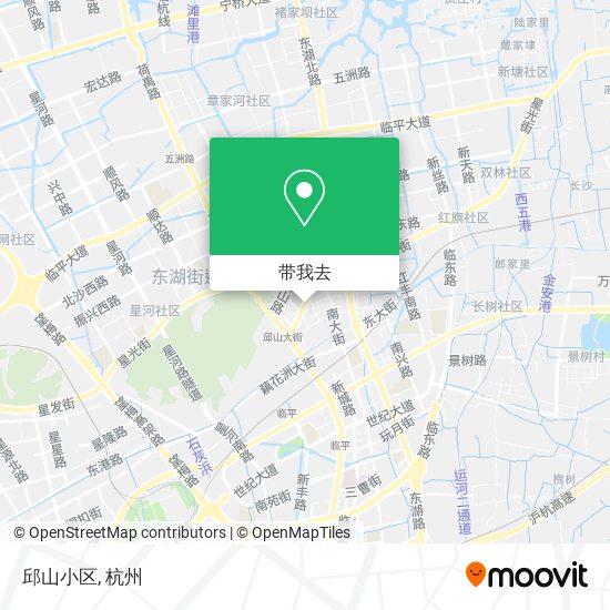 邱山小区地图