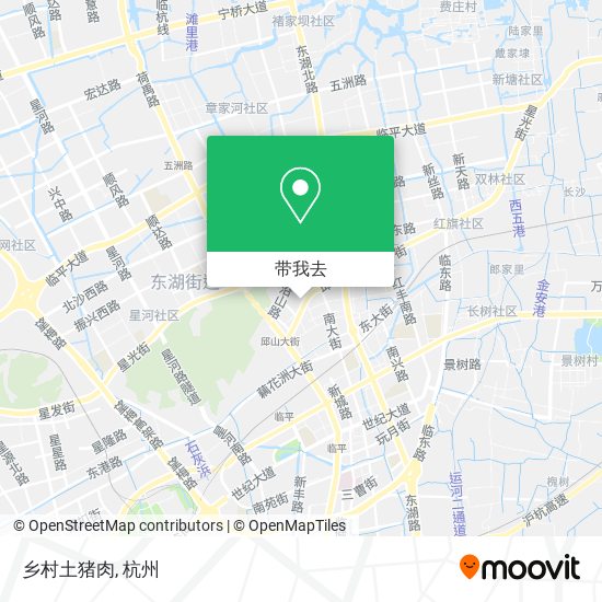 乡村土猪肉地图