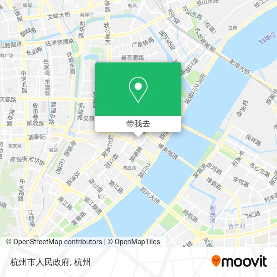 杭州市人民政府地图