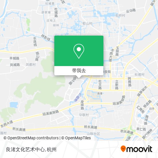 良渚文化艺术中心地图