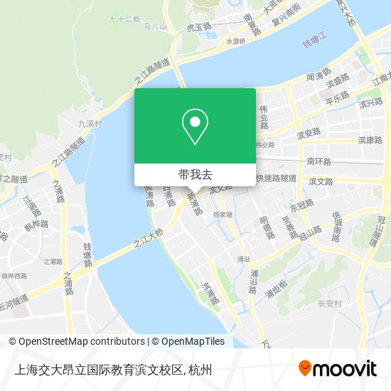 上海交大昂立国际教育滨文校区地图