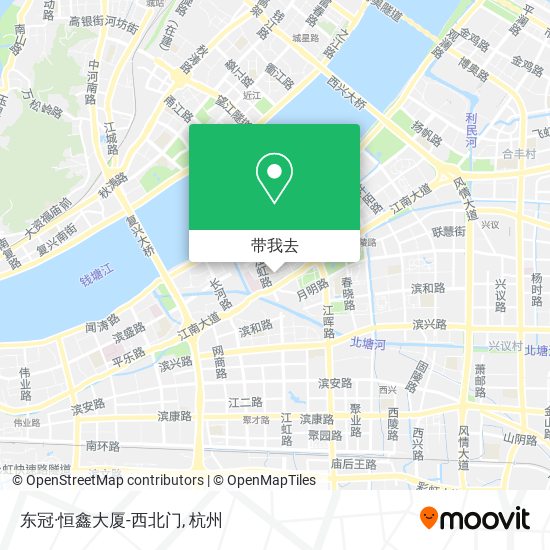 东冠·恒鑫大厦-西北门地图