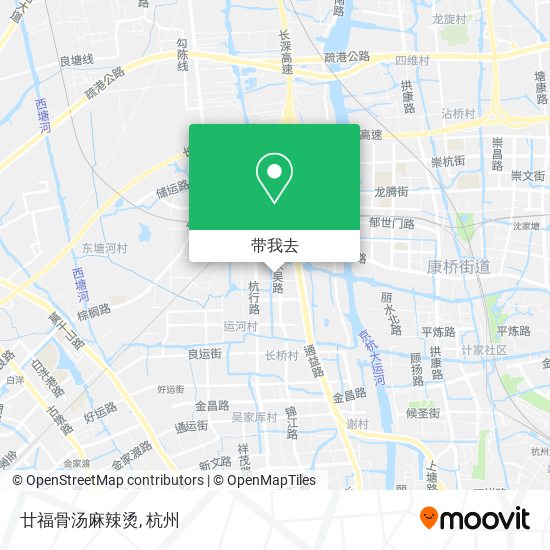 廿福骨汤麻辣烫地图