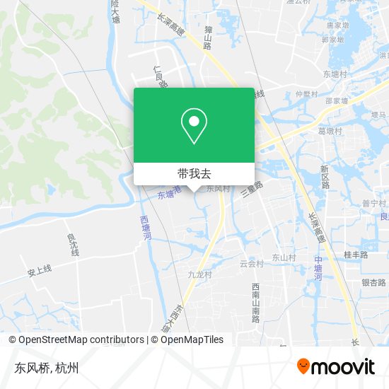 东风桥地图
