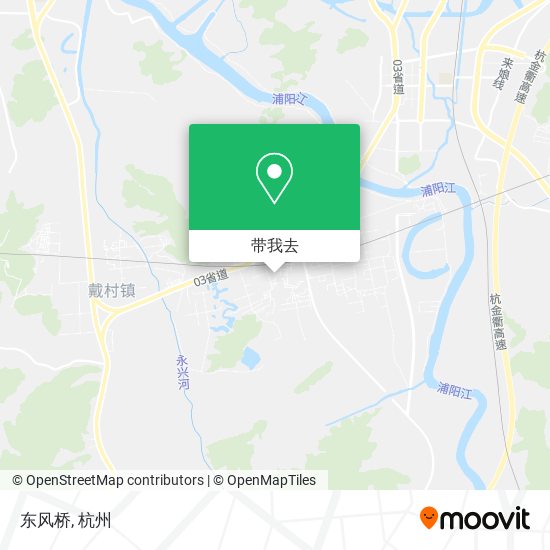 东风桥地图