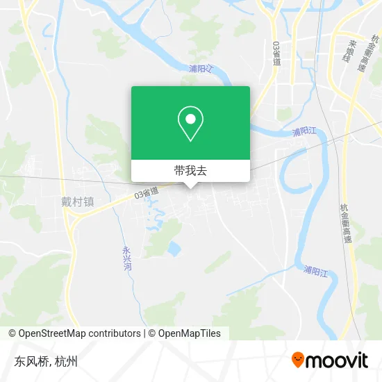 东风桥地图