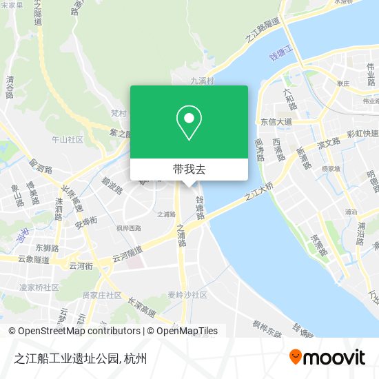之江船工业遗址公园地图