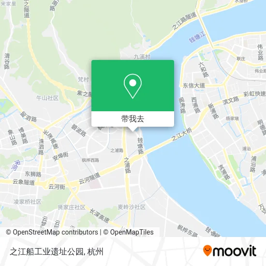 之江船工业遗址公园地图