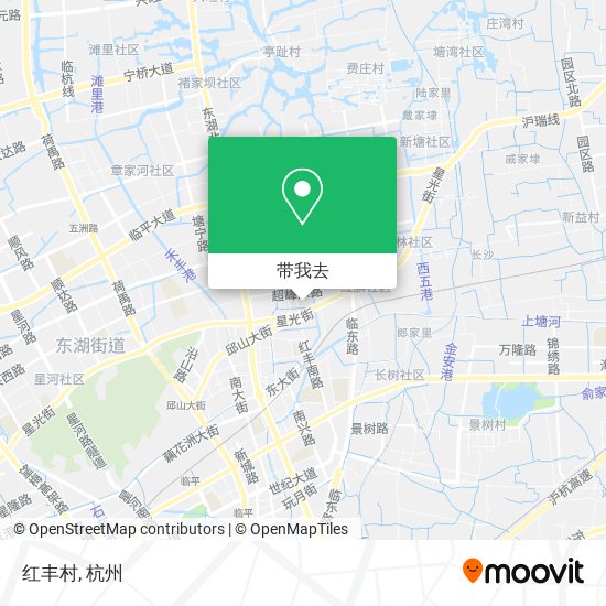 红丰村地图