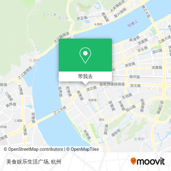 美食娱乐生活广场地图