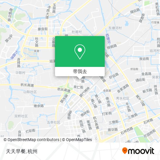 天天早餐地图