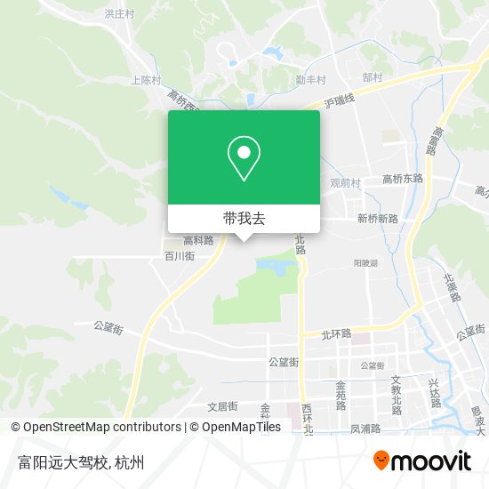 富阳远大驾校地图