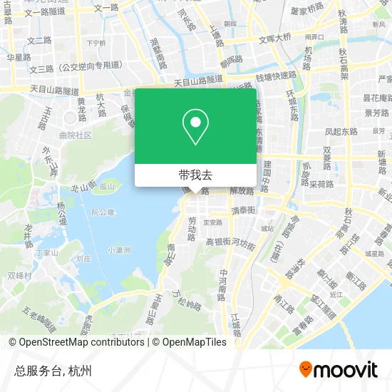 总服务台地图