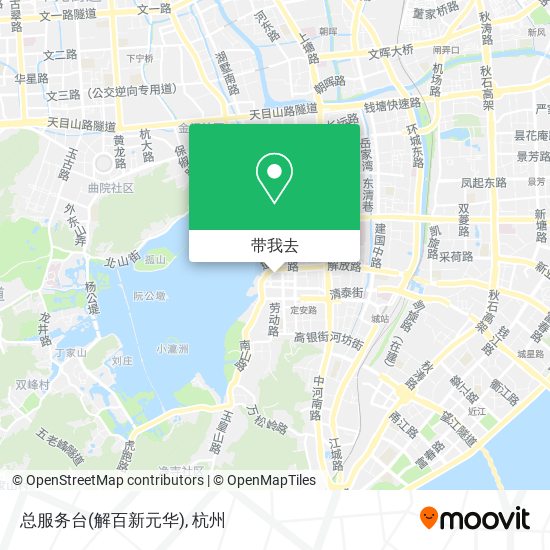 总服务台(解百新元华)地图