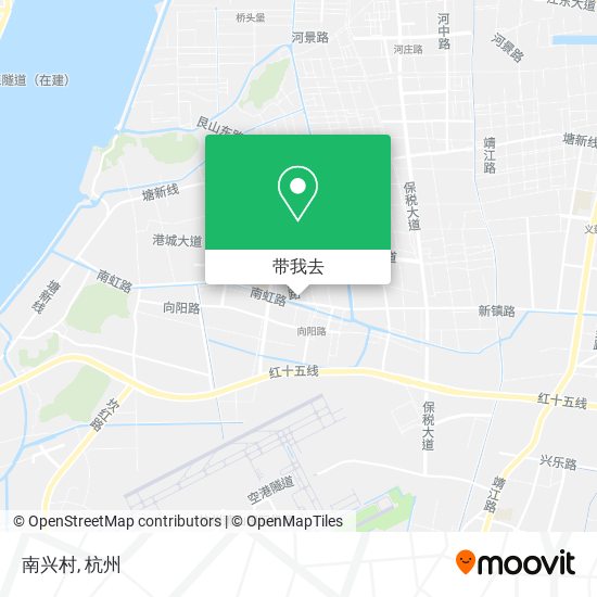南兴村地图