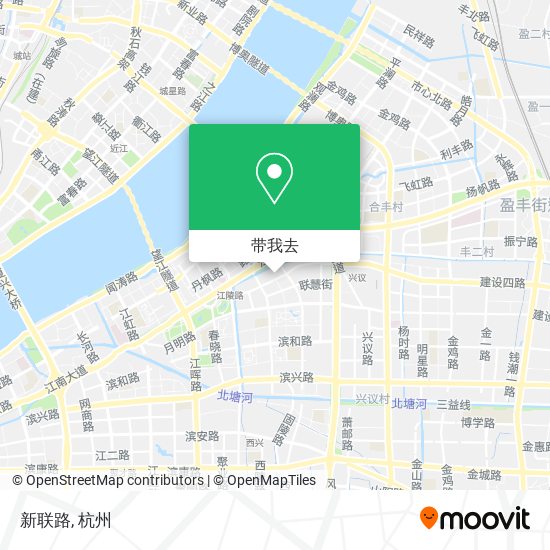 新联路地图