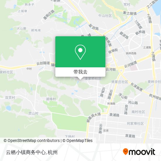 云栖小镇商务中心地图